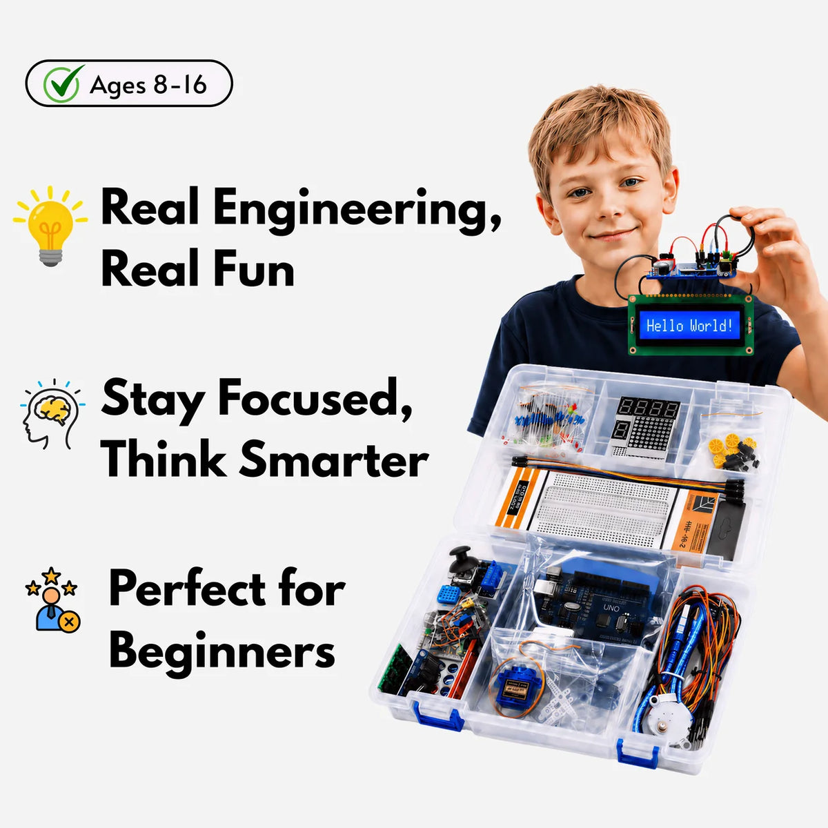 25-Week Learn & Build Electronics Kit